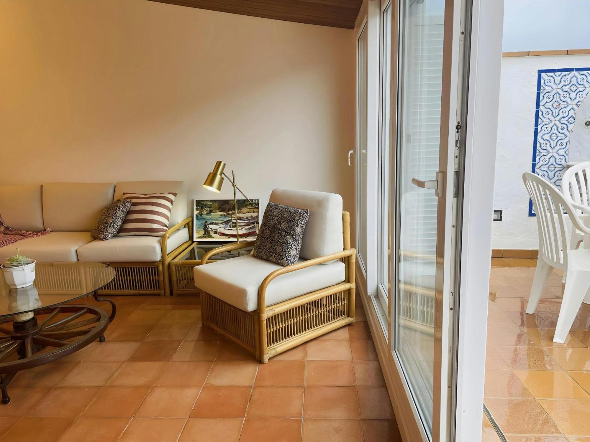 Appartement Tamariu Platja - Penthouse On Passeig Del Mar. Extérieur photo